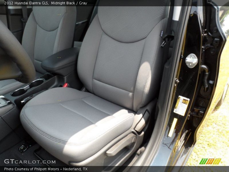  2012 Elantra GLS Gray Interior