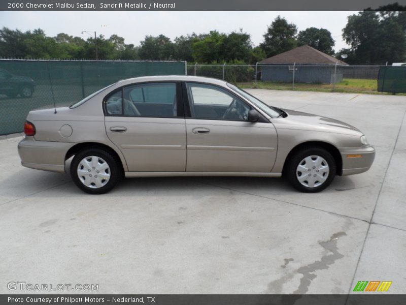 Sandrift Metallic / Neutral 2000 Chevrolet Malibu Sedan