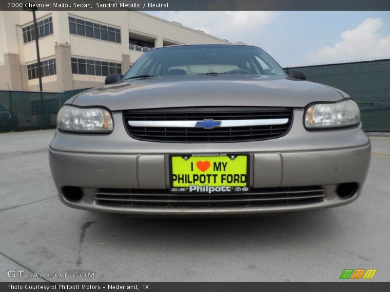 Sandrift Metallic / Neutral 2000 Chevrolet Malibu Sedan