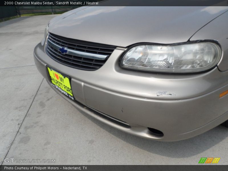 Sandrift Metallic / Neutral 2000 Chevrolet Malibu Sedan
