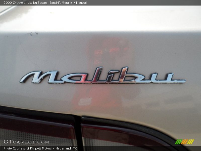 Sandrift Metallic / Neutral 2000 Chevrolet Malibu Sedan