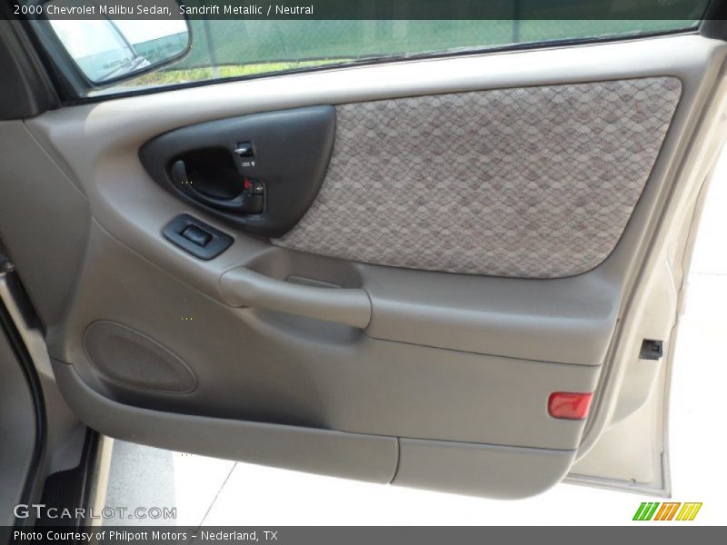 Sandrift Metallic / Neutral 2000 Chevrolet Malibu Sedan