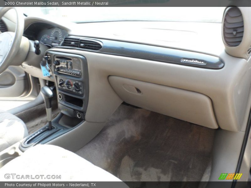 Sandrift Metallic / Neutral 2000 Chevrolet Malibu Sedan