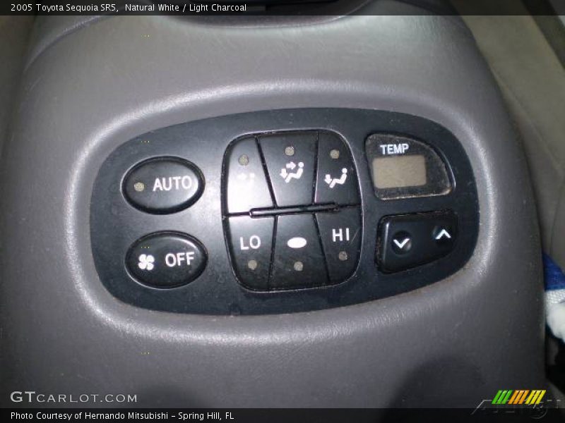 Natural White / Light Charcoal 2005 Toyota Sequoia SR5