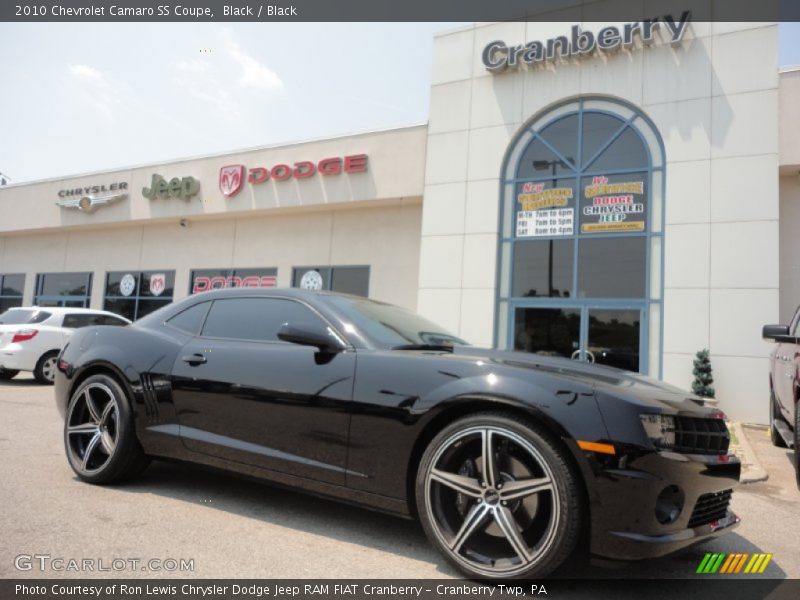 Black / Black 2010 Chevrolet Camaro SS Coupe