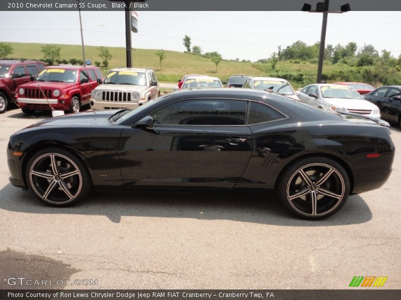 Black / Black 2010 Chevrolet Camaro SS Coupe