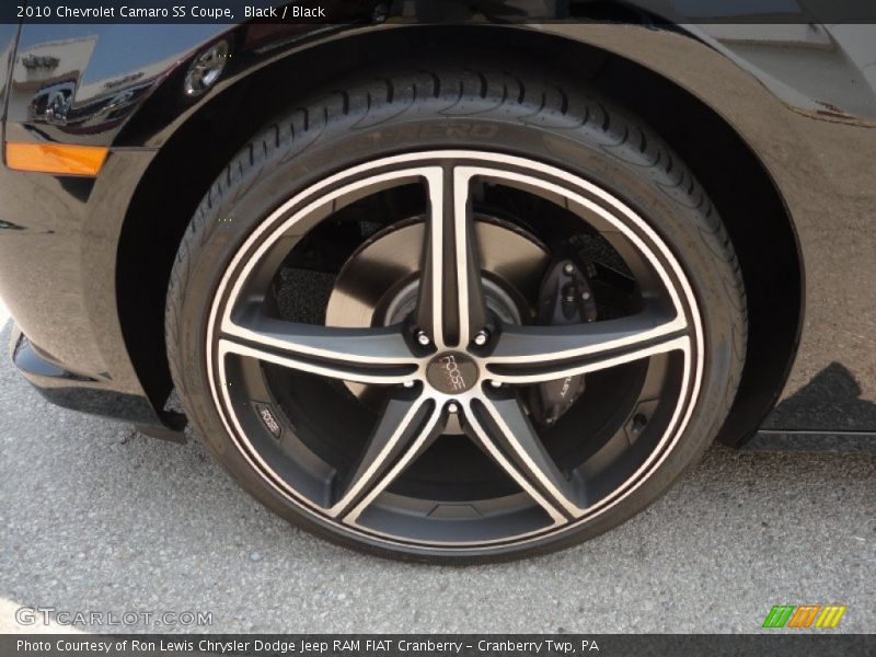 Custom Wheels of 2010 Camaro SS Coupe
