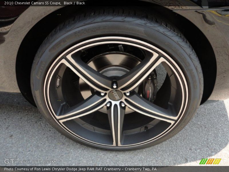 Custom Wheels of 2010 Camaro SS Coupe