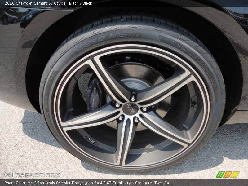Custom Wheels of 2010 Camaro SS Coupe