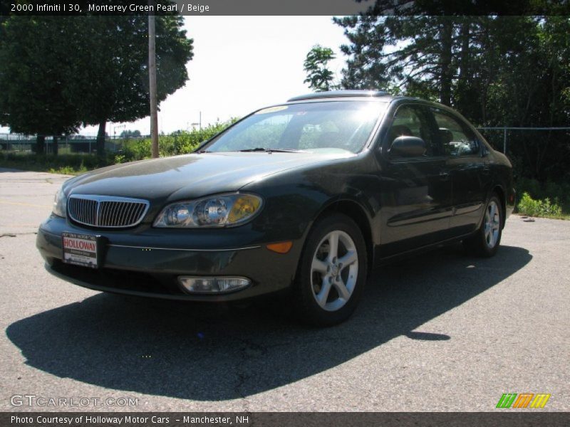 Monterey Green Pearl / Beige 2000 Infiniti I 30