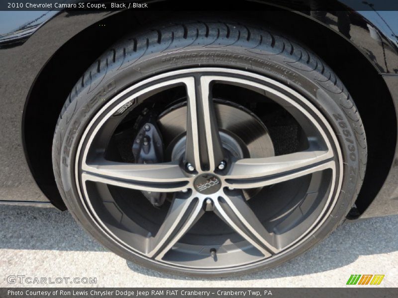 Custom Wheels of 2010 Camaro SS Coupe