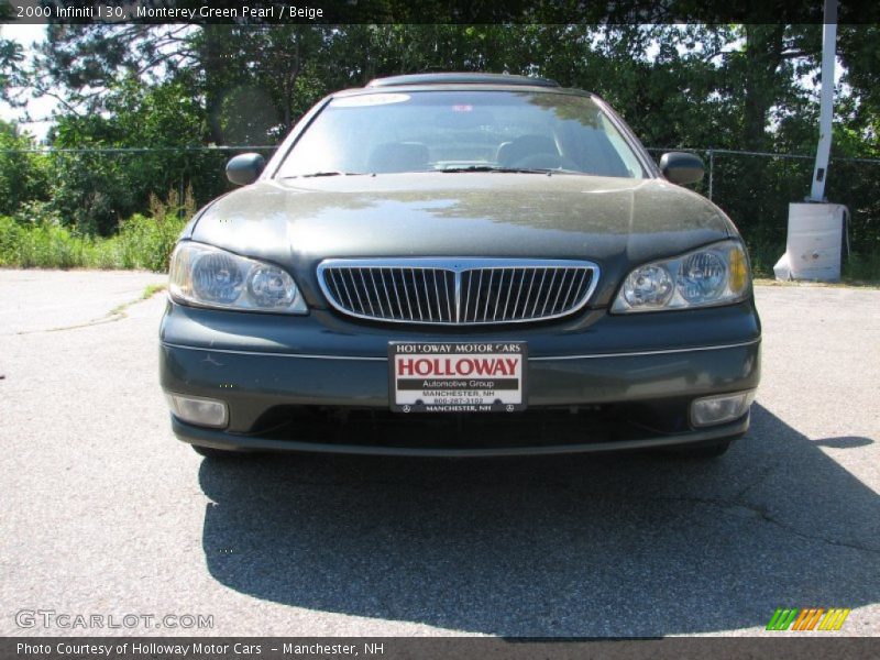Monterey Green Pearl / Beige 2000 Infiniti I 30