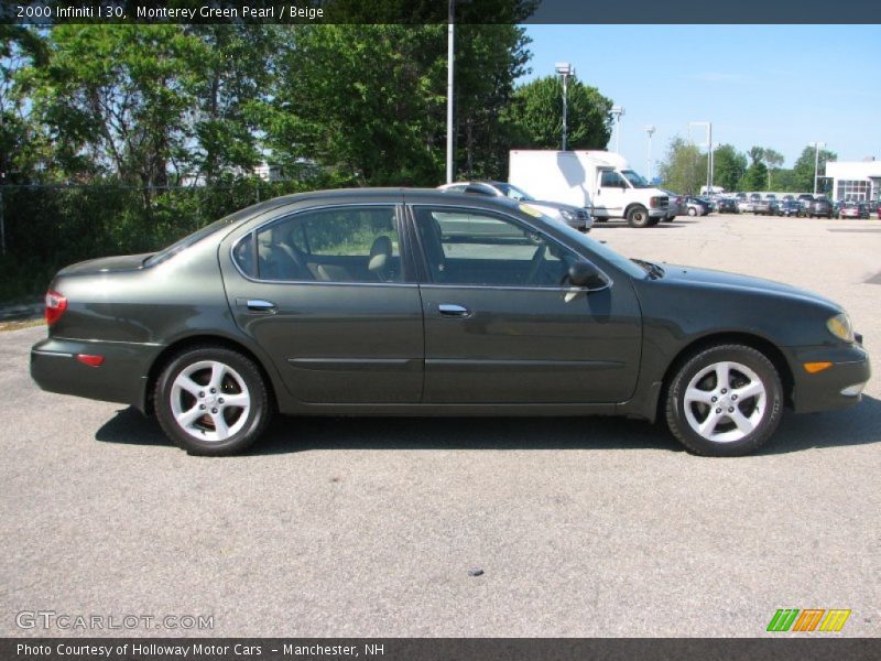 Monterey Green Pearl / Beige 2000 Infiniti I 30