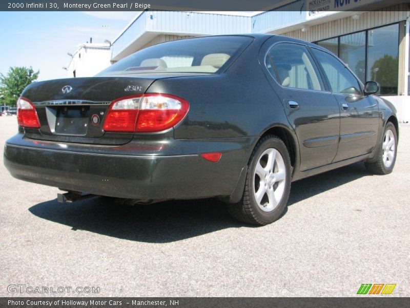 Monterey Green Pearl / Beige 2000 Infiniti I 30