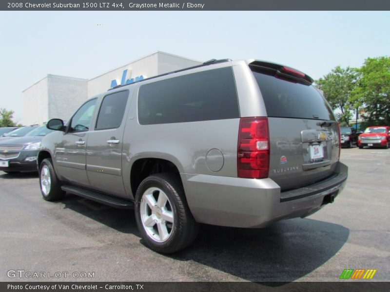 Graystone Metallic / Ebony 2008 Chevrolet Suburban 1500 LTZ 4x4
