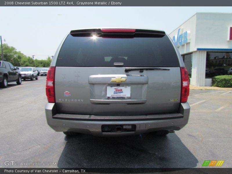 Graystone Metallic / Ebony 2008 Chevrolet Suburban 1500 LTZ 4x4