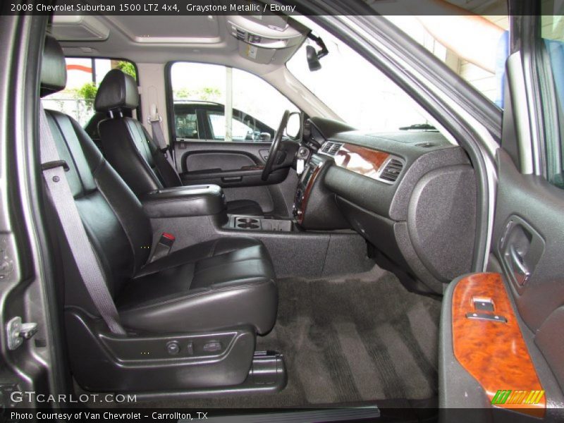  2008 Suburban 1500 LTZ 4x4 Ebony Interior
