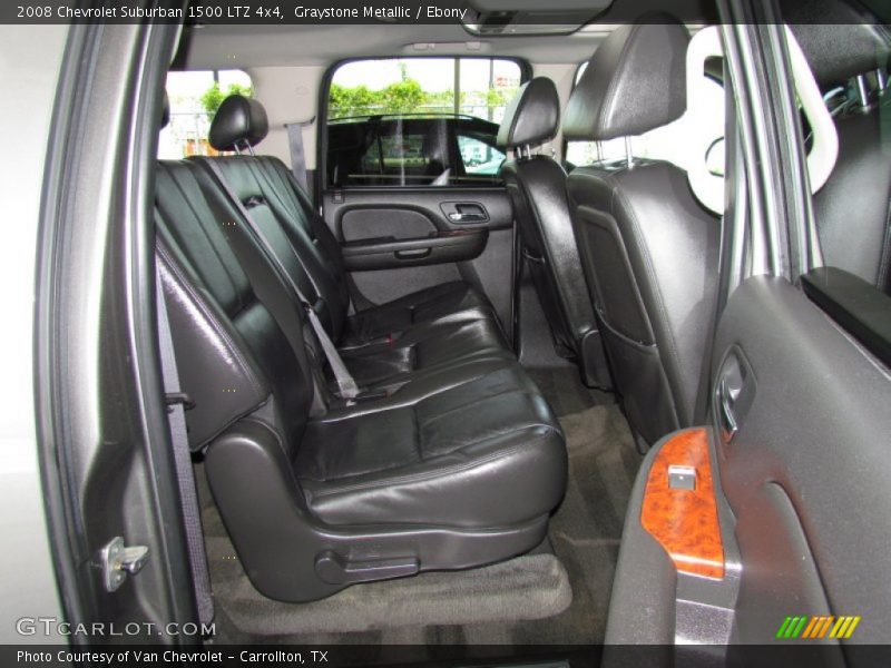  2008 Suburban 1500 LTZ 4x4 Ebony Interior