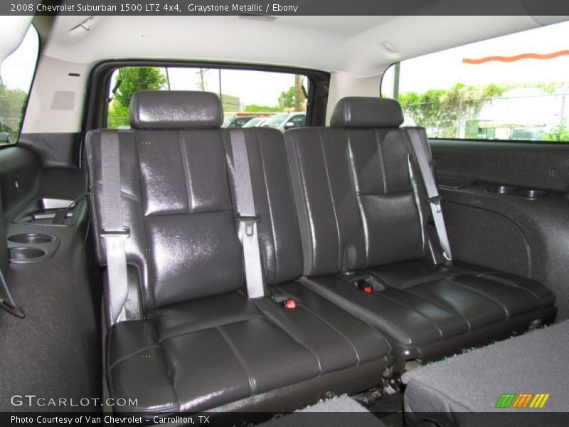  2008 Suburban 1500 LTZ 4x4 Ebony Interior