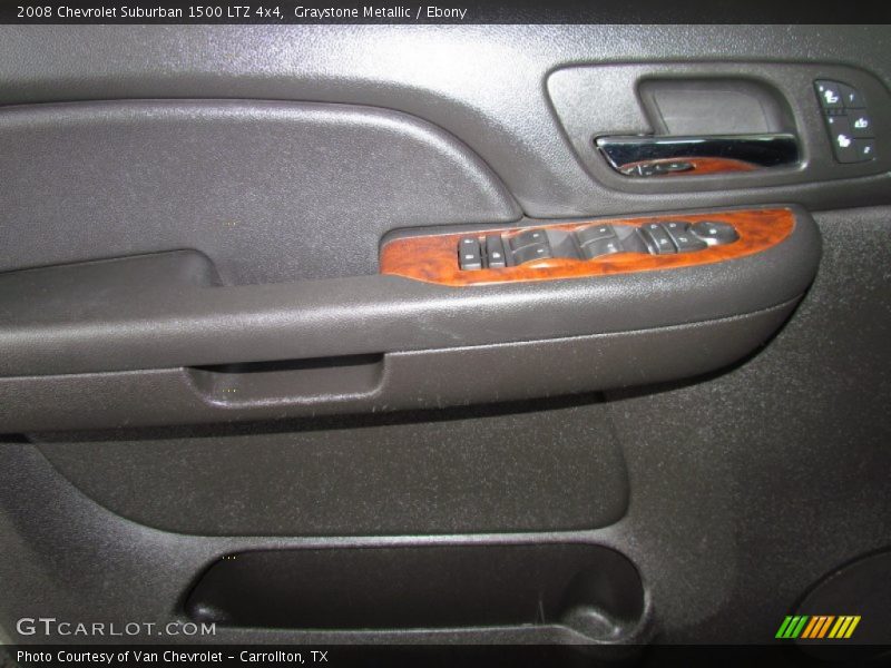 Graystone Metallic / Ebony 2008 Chevrolet Suburban 1500 LTZ 4x4