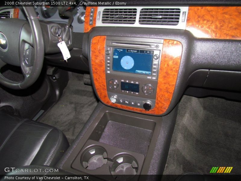 Graystone Metallic / Ebony 2008 Chevrolet Suburban 1500 LTZ 4x4