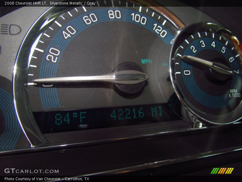 Silverstone Metallic / Gray 2008 Chevrolet HHR LT