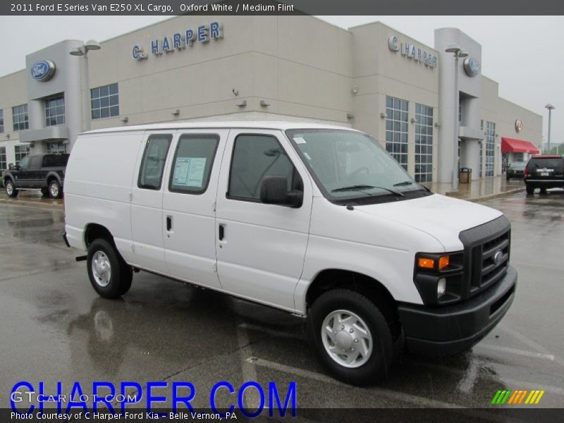 Oxford White / Medium Flint 2011 Ford E Series Van E250 XL Cargo