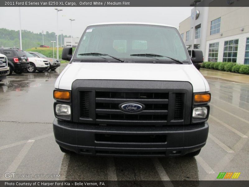 Oxford White / Medium Flint 2011 Ford E Series Van E250 XL Cargo