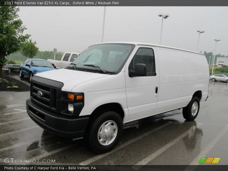 Oxford White / Medium Flint 2011 Ford E Series Van E250 XL Cargo