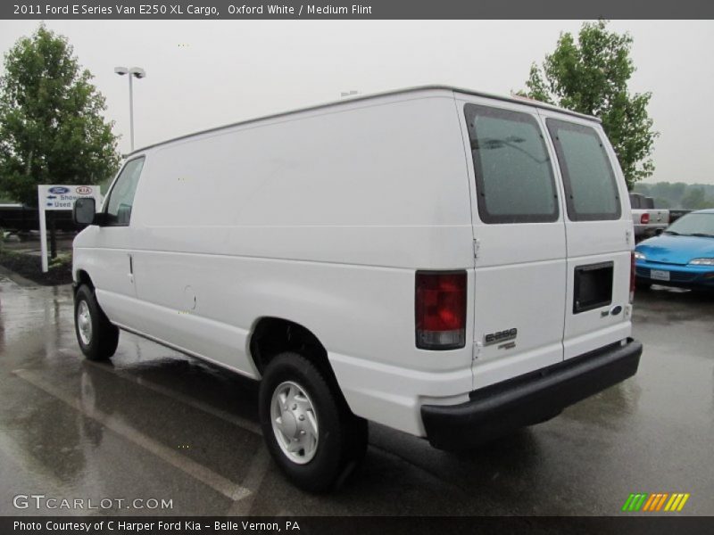Oxford White / Medium Flint 2011 Ford E Series Van E250 XL Cargo