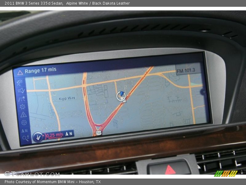 Alpine White / Black Dakota Leather 2011 BMW 3 Series 335d Sedan