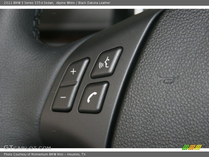 Alpine White / Black Dakota Leather 2011 BMW 3 Series 335d Sedan