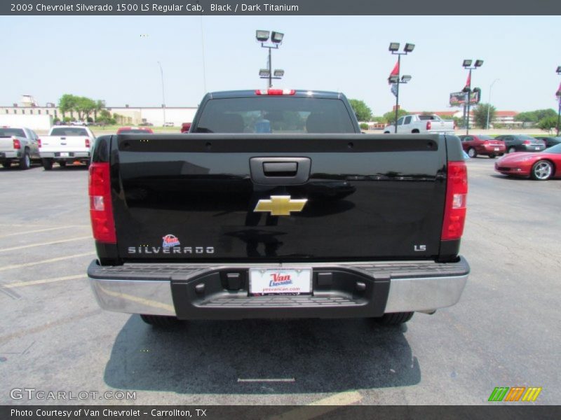 Black / Dark Titanium 2009 Chevrolet Silverado 1500 LS Regular Cab