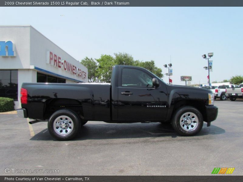 Black / Dark Titanium 2009 Chevrolet Silverado 1500 LS Regular Cab