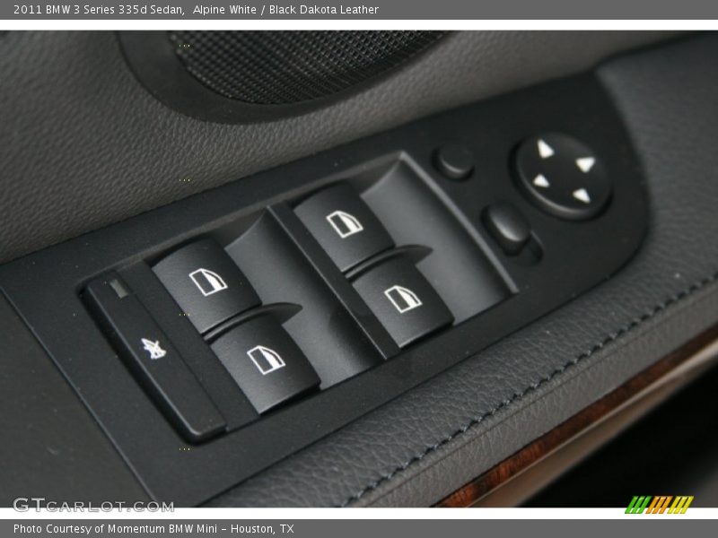Alpine White / Black Dakota Leather 2011 BMW 3 Series 335d Sedan