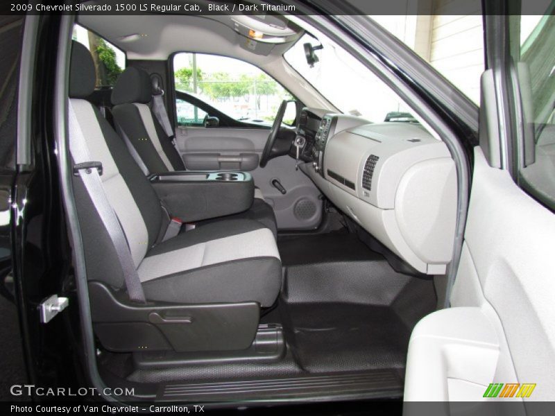  2009 Silverado 1500 LS Regular Cab Dark Titanium Interior
