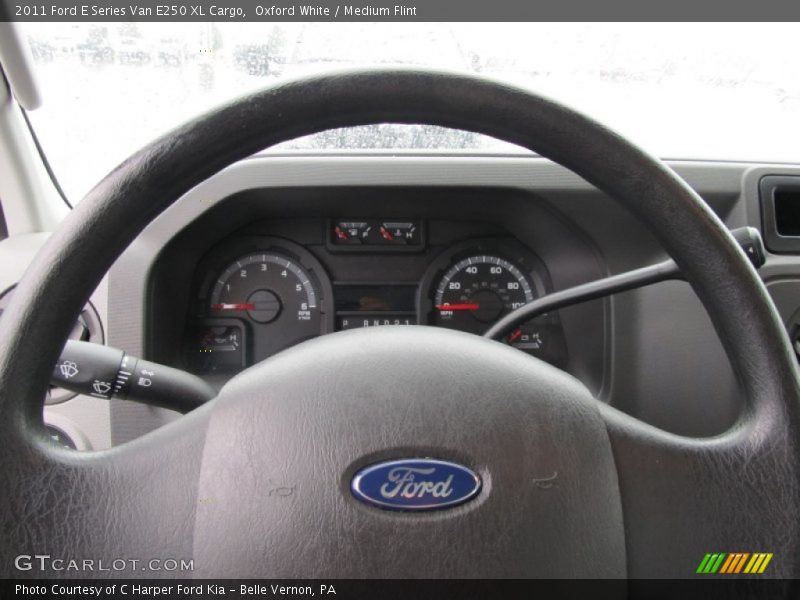Oxford White / Medium Flint 2011 Ford E Series Van E250 XL Cargo