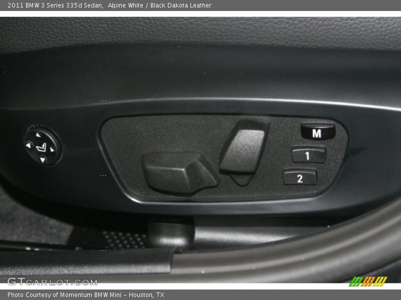 Alpine White / Black Dakota Leather 2011 BMW 3 Series 335d Sedan