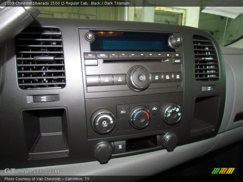 Black / Dark Titanium 2009 Chevrolet Silverado 1500 LS Regular Cab