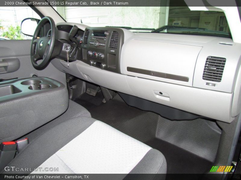 Black / Dark Titanium 2009 Chevrolet Silverado 1500 LS Regular Cab