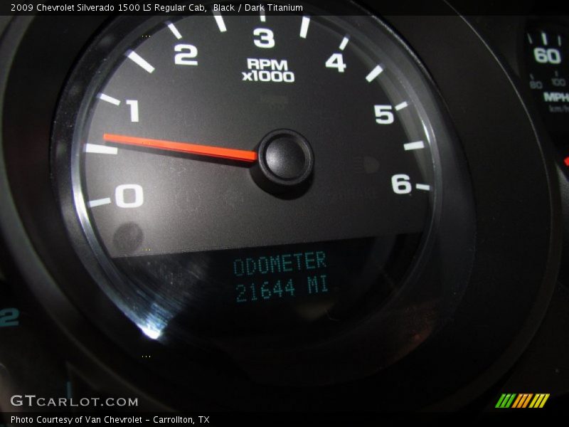 Black / Dark Titanium 2009 Chevrolet Silverado 1500 LS Regular Cab