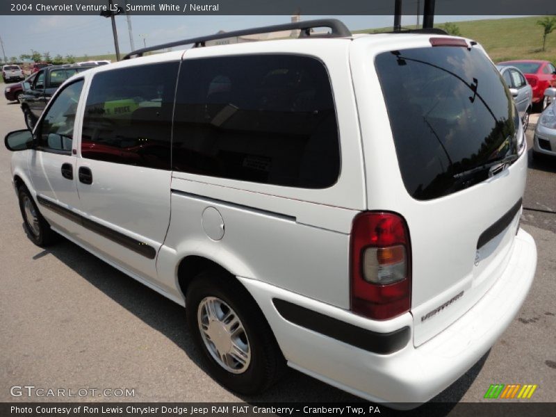 Summit White / Neutral 2004 Chevrolet Venture LS