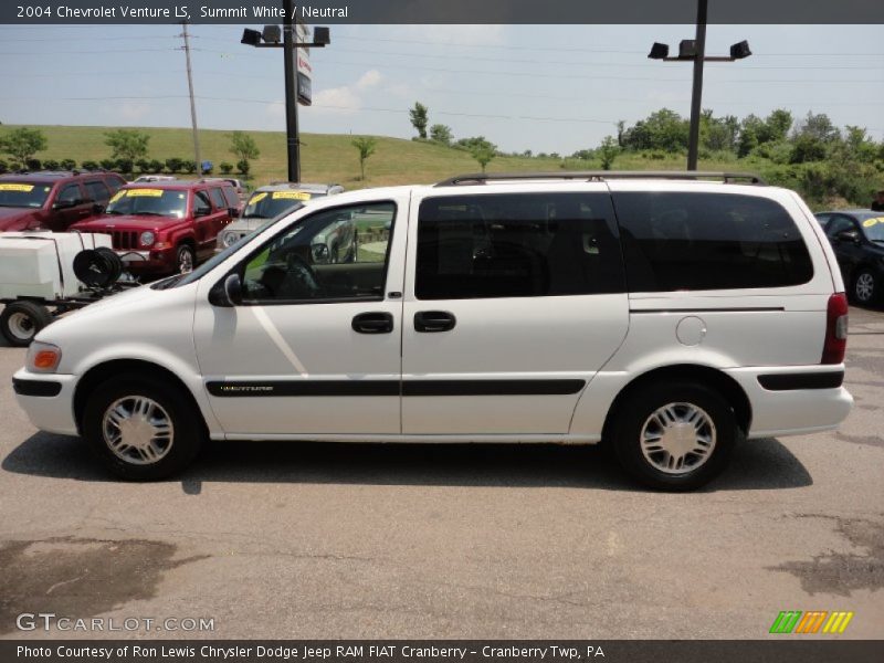Summit White / Neutral 2004 Chevrolet Venture LS