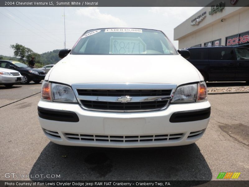 Summit White / Neutral 2004 Chevrolet Venture LS