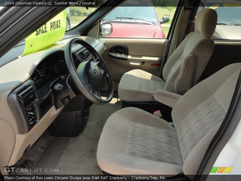 Summit White / Neutral 2004 Chevrolet Venture LS