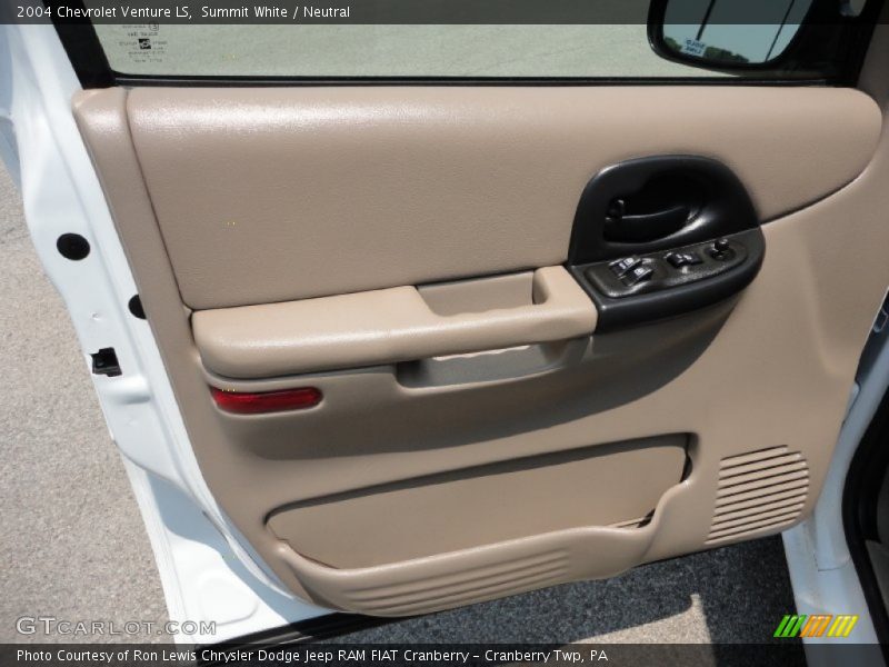 Summit White / Neutral 2004 Chevrolet Venture LS