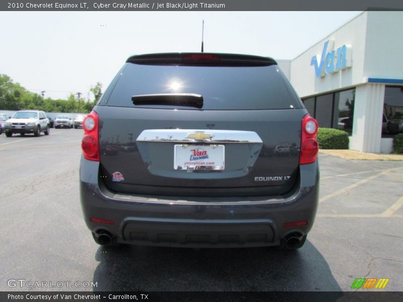 Cyber Gray Metallic / Jet Black/Light Titanium 2010 Chevrolet Equinox LT