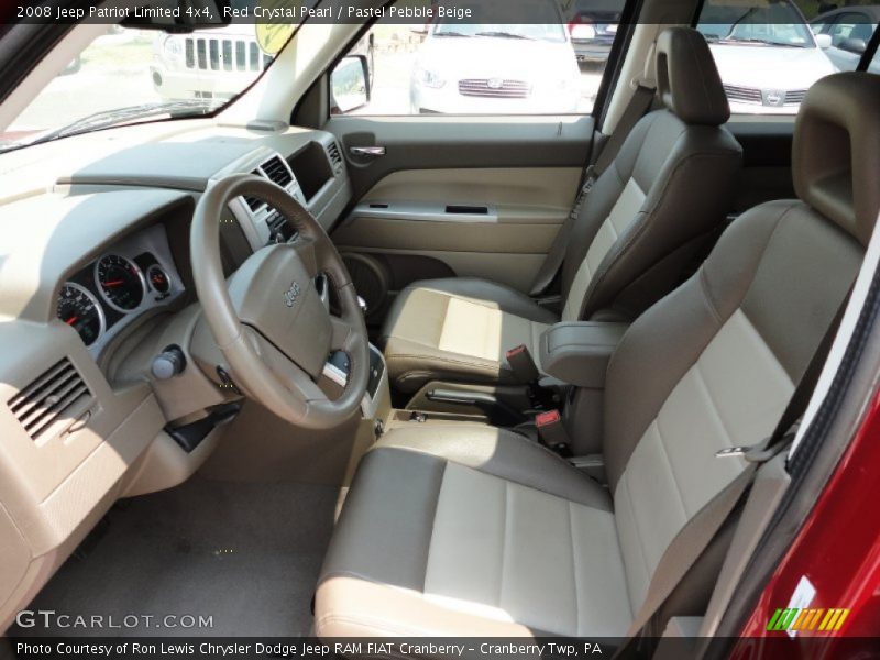  2008 Patriot Limited 4x4 Pastel Pebble Beige Interior