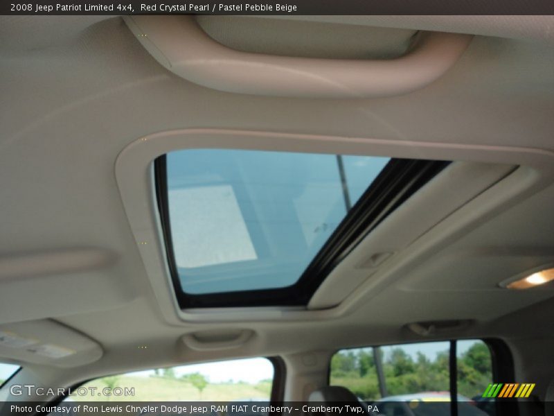 Red Crystal Pearl / Pastel Pebble Beige 2008 Jeep Patriot Limited 4x4