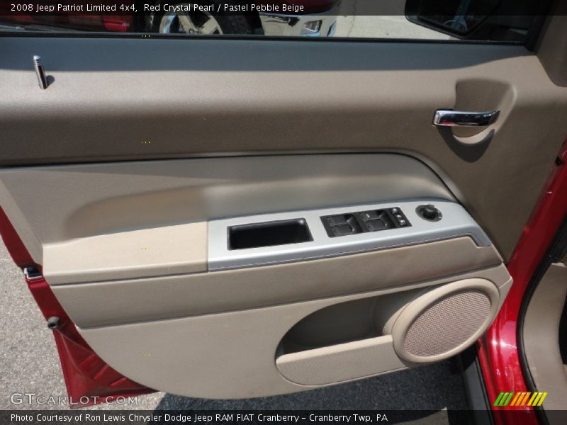 Red Crystal Pearl / Pastel Pebble Beige 2008 Jeep Patriot Limited 4x4